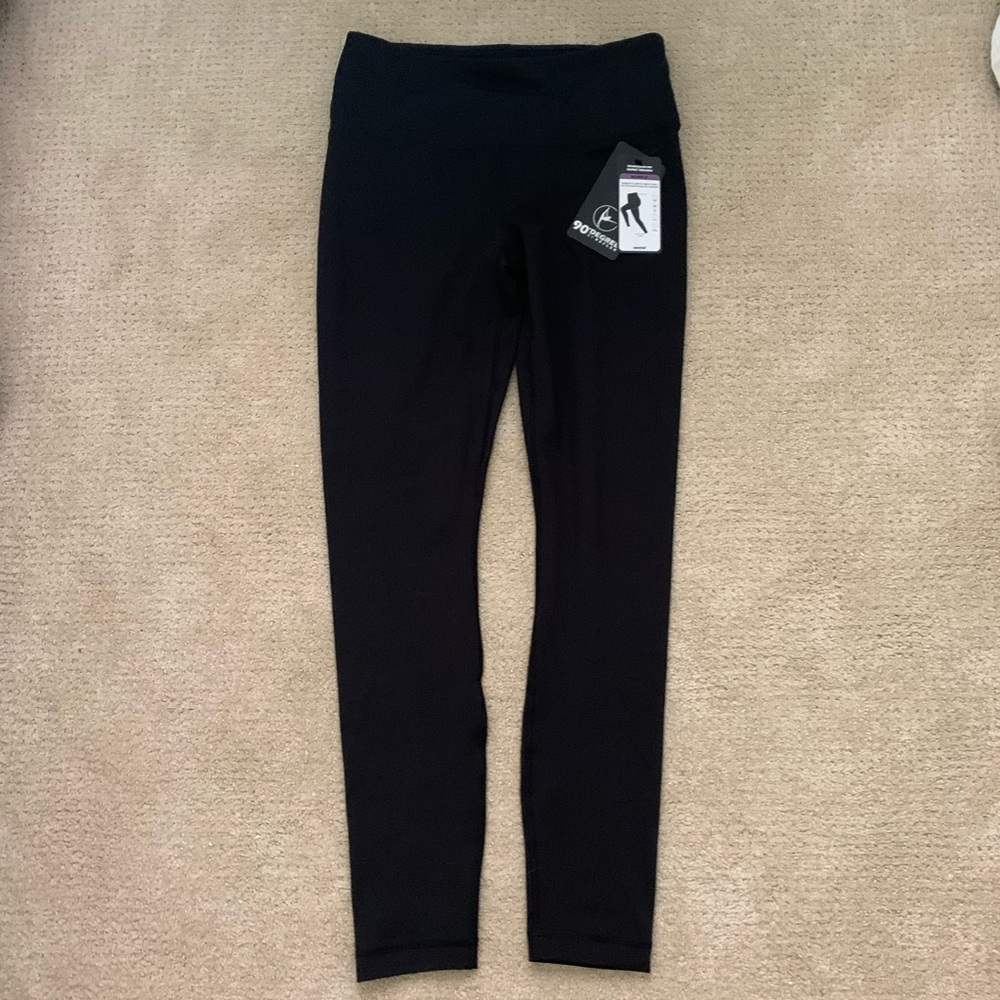 90 degree black leggings
